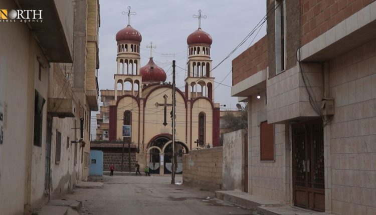 A church in al-Nassra neighborhood in the city of Hasakah, northeastern Syria – North Press