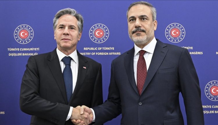 U.S. Secretary of State Antony Blinken and Turkish Foreign Minister Hakan Fidan discuss Syria’s political transition.