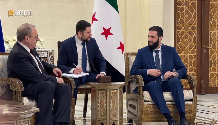 Syrian leader Ahmad al-Sharaa meets Russian Deputy Foreign Minister Mikhail Bogdanov in Damascus – North Press