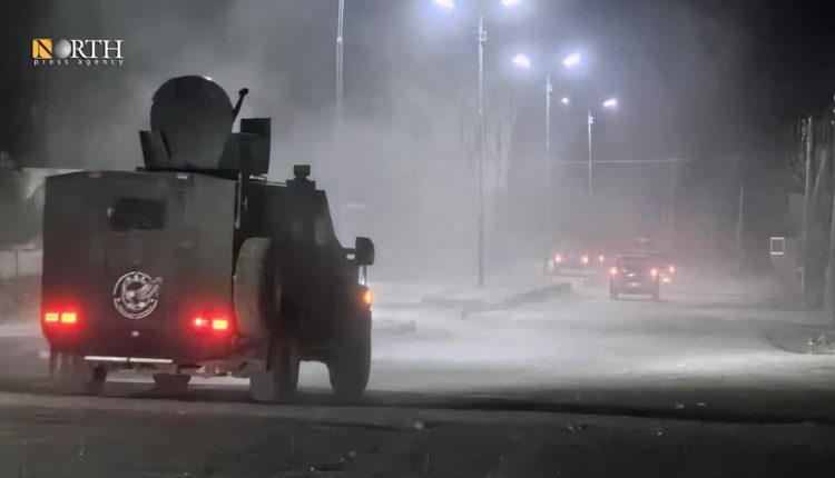Military vehicle of the SDF during raids in the countryside of Deir ez-Zor, eastern Syria – North Press