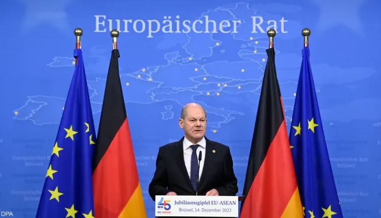 German Chancellor Olaf Scholz expresses support for Syria’s reconstruction.