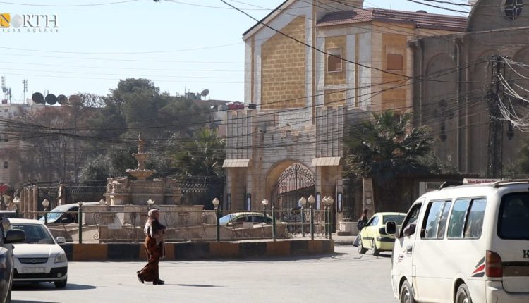 A roundabout in the city of Hasakah, northeastern Syria – North Press