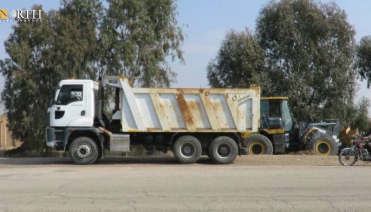 Opening roads and removing rubble and destruction along both sides of the main road in Deir ez-Zor, eastern Syria – North Press