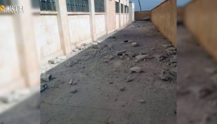 The aftermath of a Turkish airstrike on a school in the countryside of Kobani, northern Syria – North Press