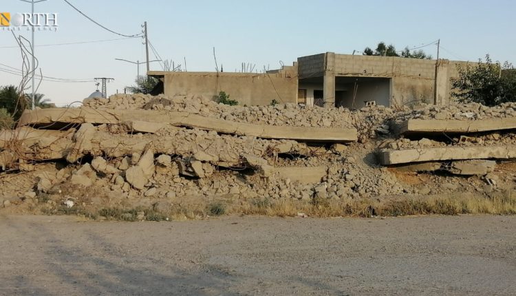 Destroyed houses in the city of Deir ez-Zor, eastern Syria – North Press/Archive