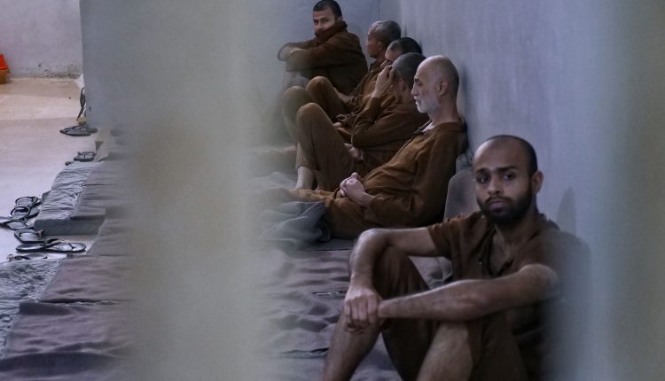 A cell inside Panorama Prison, a detention facility in Hasakah, northeast Syria, where thousands of ISIS detainees remain under Kurdish-led control.