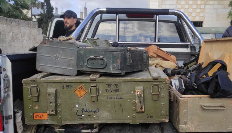 Weapons seized by security forces in rural Daraa – North Press