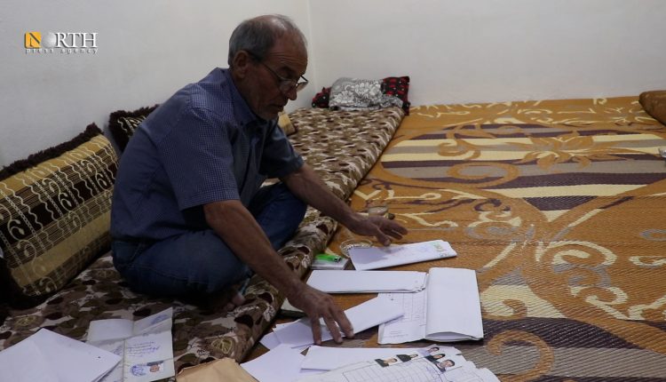 Ezeddine Sabri, a resident of the city of Qamishli, northeastern Syria, unregistered by the exceptional census carried out in the early 1960s – North Press
