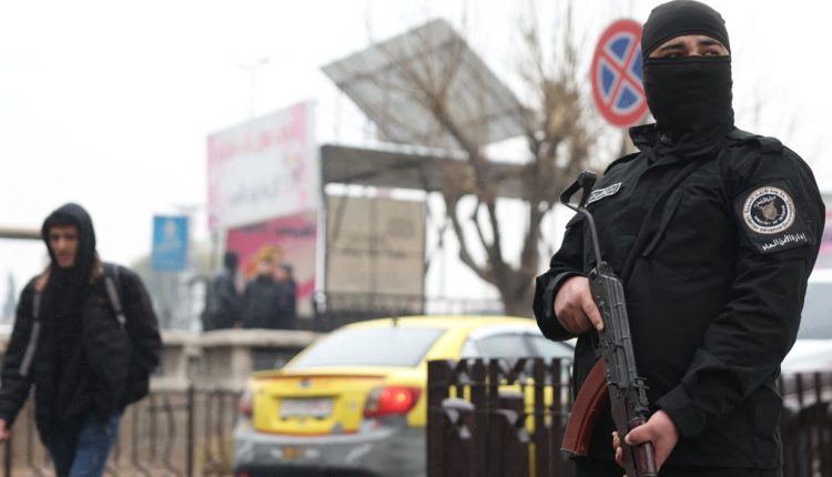 A member of the General Security forces of Syria's transitional government – AFP