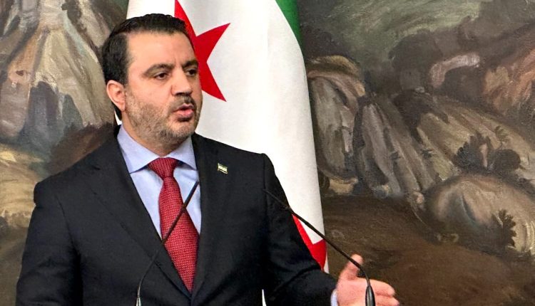 Syrian Foreign Minister Asaad al-Shaibani