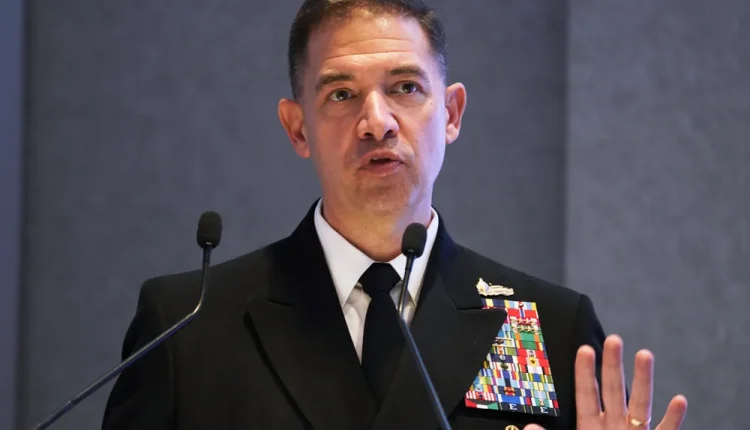 Admiral Brad Cooper, Commander of U.S. Central Command (CENTCOM) – AP