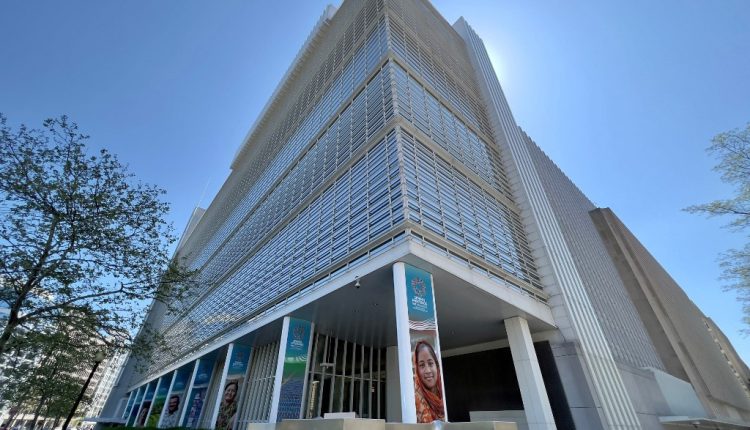The World Bank Group building in Washington D.C. April 9, 2023 – AFP