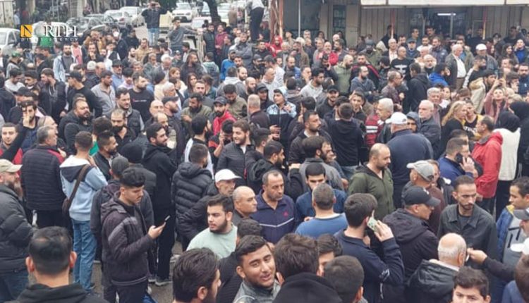 A demonstration in the city of Jableh in the southern countryside of Latakia, western Syria, demanding the release of detainees, an end to kidnappings, and decentralization, Nov. 25, 2025 – North Press