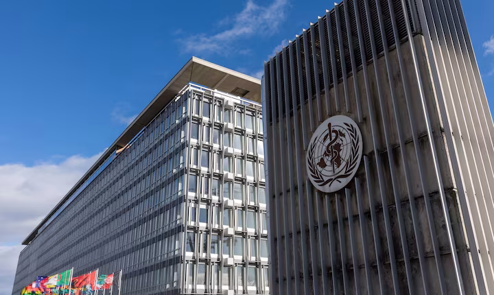 The World Health Organization (WHO) headquarters in Geneva, Switzerland, Jan. 28, 2025. – Reuters