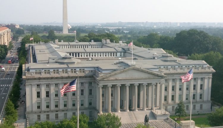 U.S. Department of the Treasury building in Washington D.C. – Wikimedia Commons