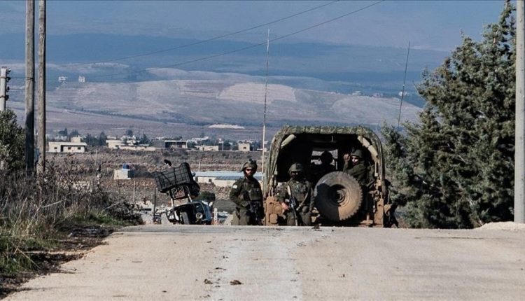 Israeli forces in Quneitra
