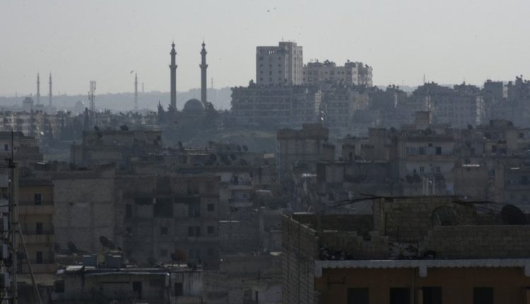 The Kurdish neighborhoods of Sheikh Maqsoud in Aleppo city, northwestern Syria. – ANHA