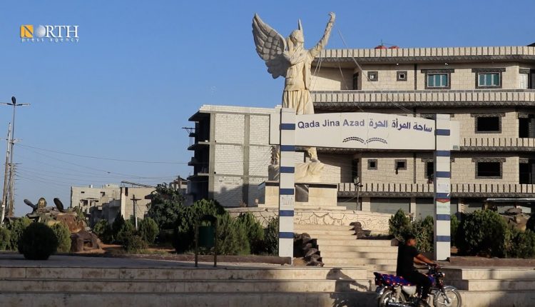 Free Woman Square in the city of Kobani, northern Syria. – North Press/Archive
