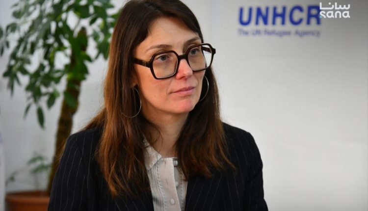 UN High Commissioner for Refugees in Syria, Celine Schmitt – SANA