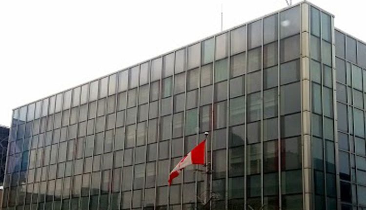 The Canadian Embassy in Beirut.