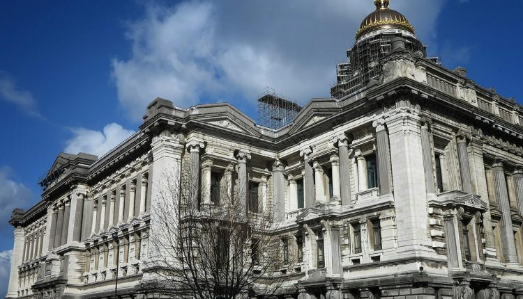 Brussels Palace of Justice, Belgium.