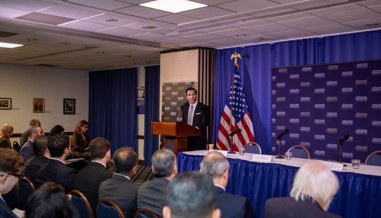 The launch event for The Four Seas Initiative hosted by the New Lines Institute for Strategy and Policy at the National Press Club in Washington, D.C on June 12, 2026.