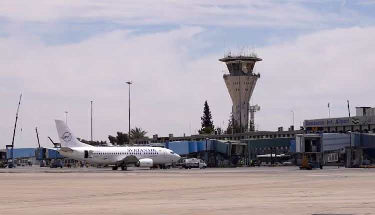 A Syrian Airlines Airbus A320 at Damascus International Airport, May 31, 2026. – Reuters