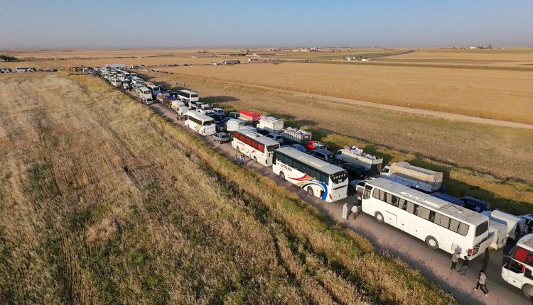 Eighth and final convoy of displaced Kurdish families from Afrin return home from Hasakah Governorate, Syria, on June 10, 2026 after eight years of displacement. – Rudaw