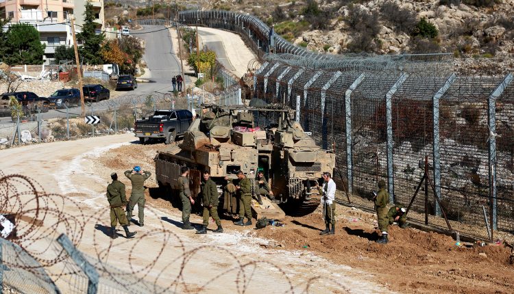 Israeli soldiers gather near the ceasefire line between Syria and the Israeli-occupied Golan Heights, Dec 9, 2024. – Reuters