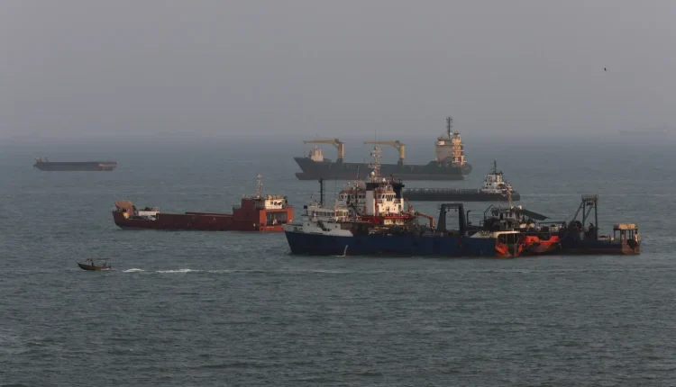 Ships are anchored in the Strait of Hormuz on Aug. 10, 2026 off the coast of Bandar Abbas, Iran. – Getty Images