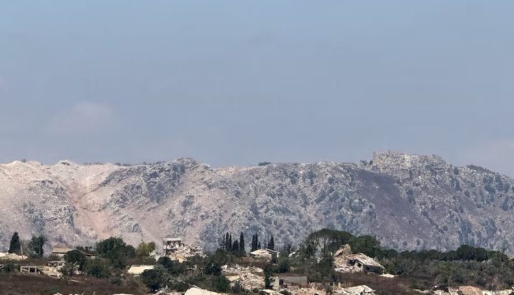 Destroyed structures in southern Lebanon, as seen from the Israeli side of the Israel-Lebanon border, in northern Israel, Aug. 6, 2026. – Reuters