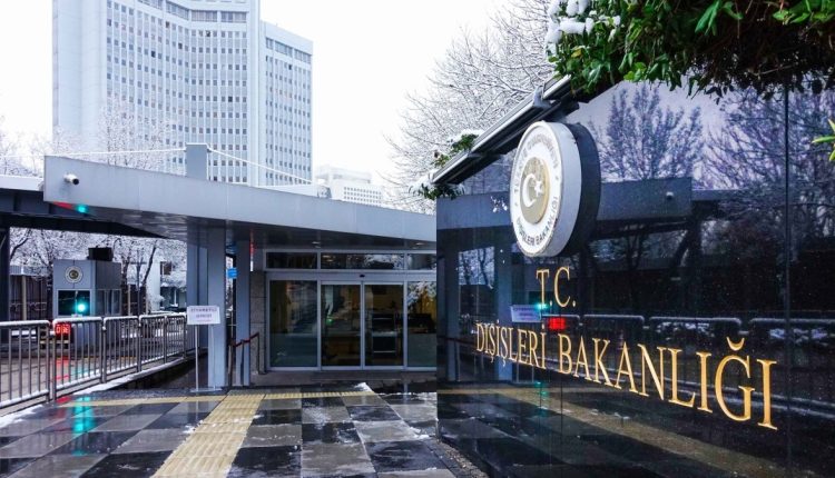 The Turkish Foreign Ministry headquarters in Ankara, Turkey. - AA