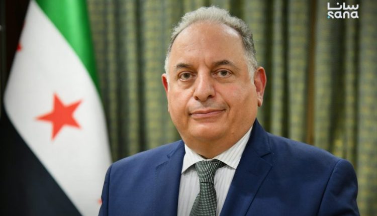 Syrian Minister of Finance Mohammad Yassar Bernia. - SANA