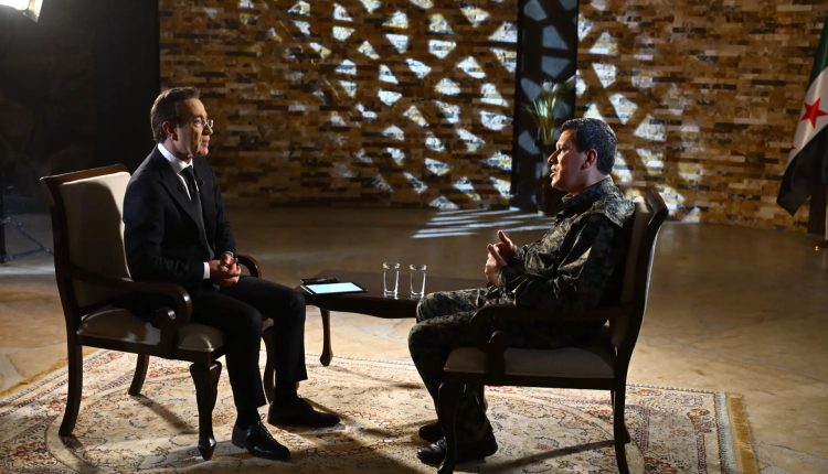 SDF Commander-in-Chief General Mazloum Abdi during an interview with Rudaw Kurdish on Aug. 22, 2026. – Rudaw