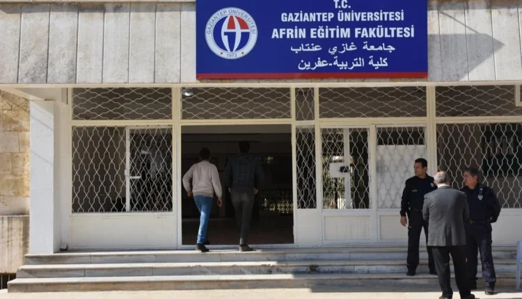 Faculty of Education/Gaziantep University in Afrin region, northwestern Syria, Nov. 25, 2025. – AA