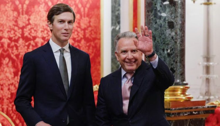 U.S. President Donald Trump's envoys Steve Witkoff and Jared Kushner on Sep. 5, 2026. – AP