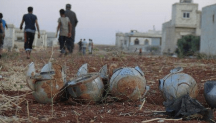 War remnants in Damascus countryside