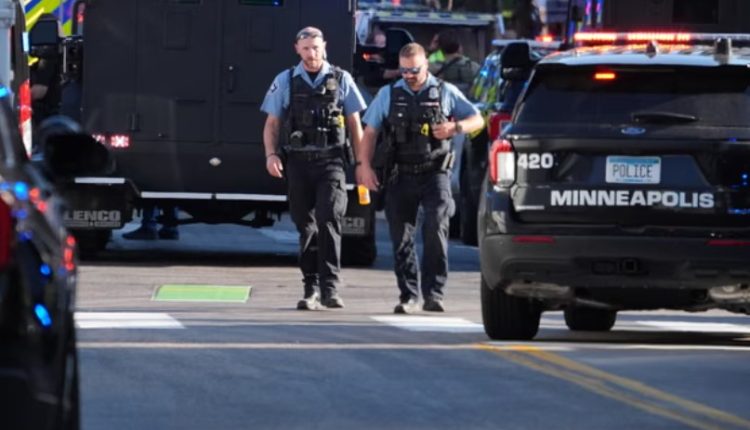 Police respond to a shooting in downtown Minneapolis on Sep. 2, 2026. – AP