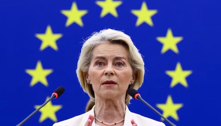 European Commission President Ursula von der Leyen delivers the State of the European Union address (SOTEU) to the European Parliament, in Strasbourg, France, Sep. 16, 2026. – Reuters