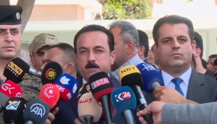کۆنگرەى رۆژنامەوانی پارێزگاری هەولێر لەسەر روداوەکە