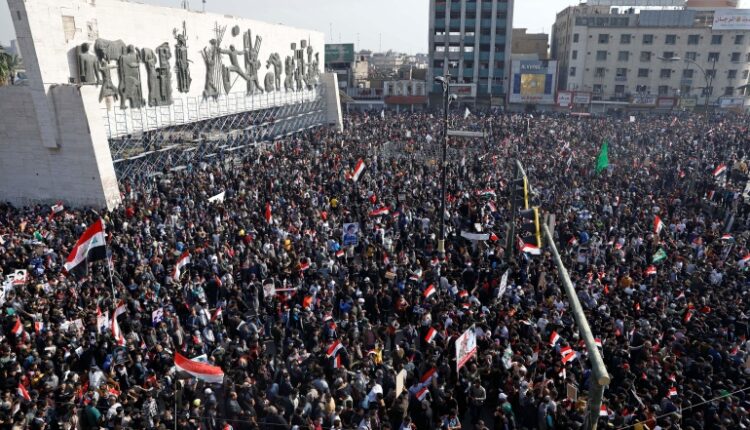 خۆپیشاندانێکی پێشوو لە بەغدا - ئەرشیف