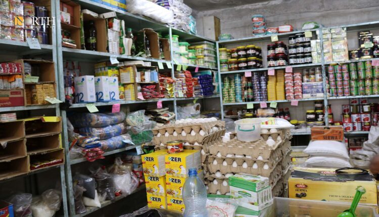 دوکانێکی تایبەت بۆ فرۆشتنی خۆراک لە شاری شەدادی لە باشووری حەسەکە - نۆرس – پرێس