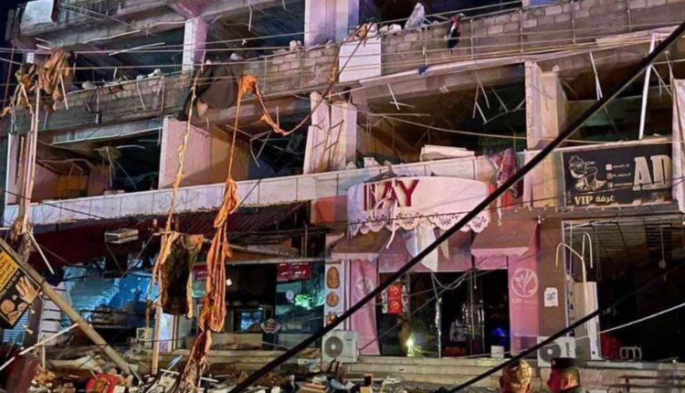 دیمەنێکی تەقینەوەکەی دهۆک - دەستاودەست
