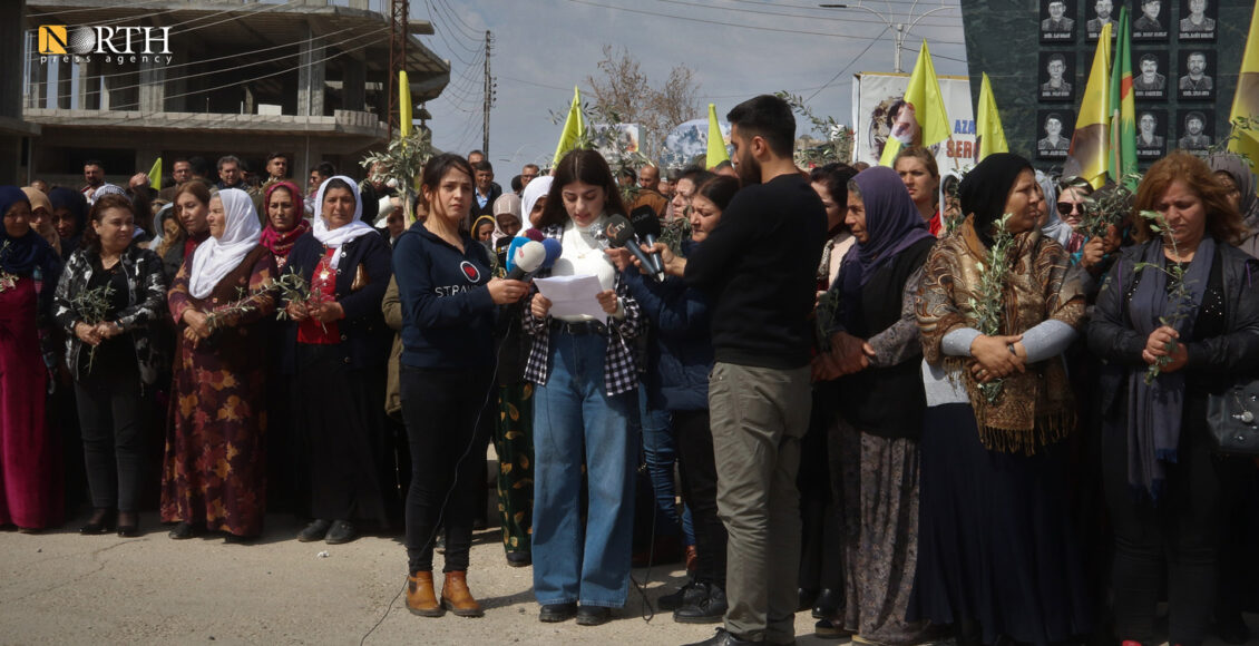 خوێندنه‌وه‌ی به‌یاننامه‌ی پێنجه‌مین ساڵیادی داگیركردنی عه‌فرین – نۆرس پرێس