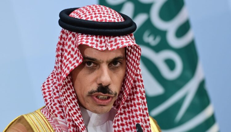 فەیسەڵ فەرحان وەزیری دەرەوەی سعودیە