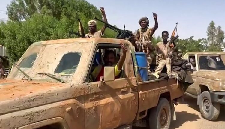 چەکدارانی پشتیوانی خێرا لە خەرتومی پایتەختی سودان – دەستاودەست