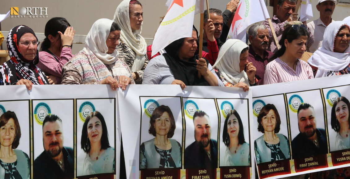 خۆپیشاندانی پارتەسیاسییەکانی رۆژئاڤا دژ بە هێرشەکانی تورکیا – نۆرس پرێس