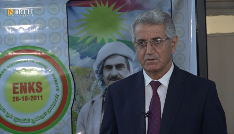 محەمەد ئیسماعیل، ئەندامی دەستەی سەرکردایەتی ئەنجومەنی نیشتیمانی کورد لە سوریا – نۆرس پرێس