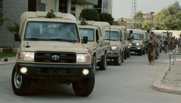 هێزەکانی ئاسایشی هەرێمی کوردستان – دەستاودەست