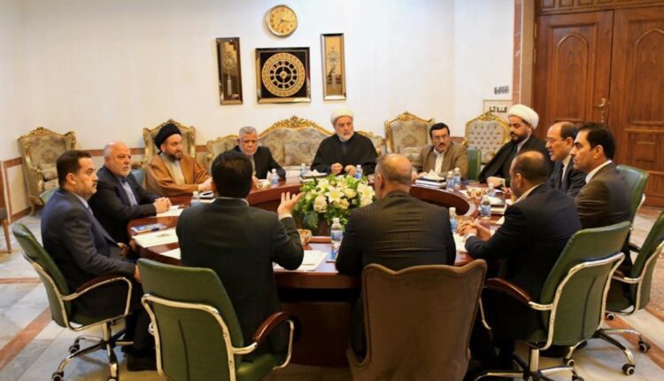 چوارچێوەی هەماهەنگی لە کۆبوونەوەیەکی پێشوویاندا بە ئامادەبوونی محەمەد شیاع سودانی – دەستاودەست
